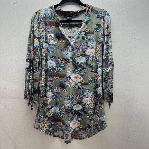 lildy split sleeve tunic l- xlarge - Picture 2 of 6